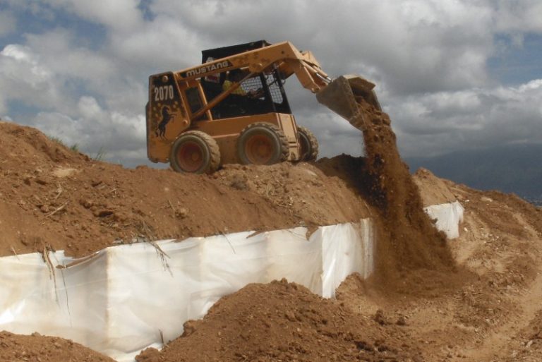bloques de EPS para relleno liviano en obra vial