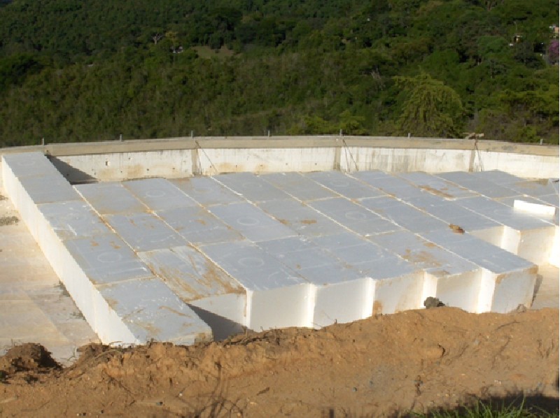 relleno liviano ISOFOAM en poliestireno expandido para obras civiles