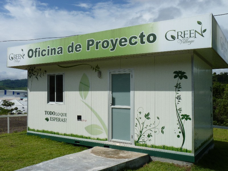 módulo prefabricado con panel termoacústico