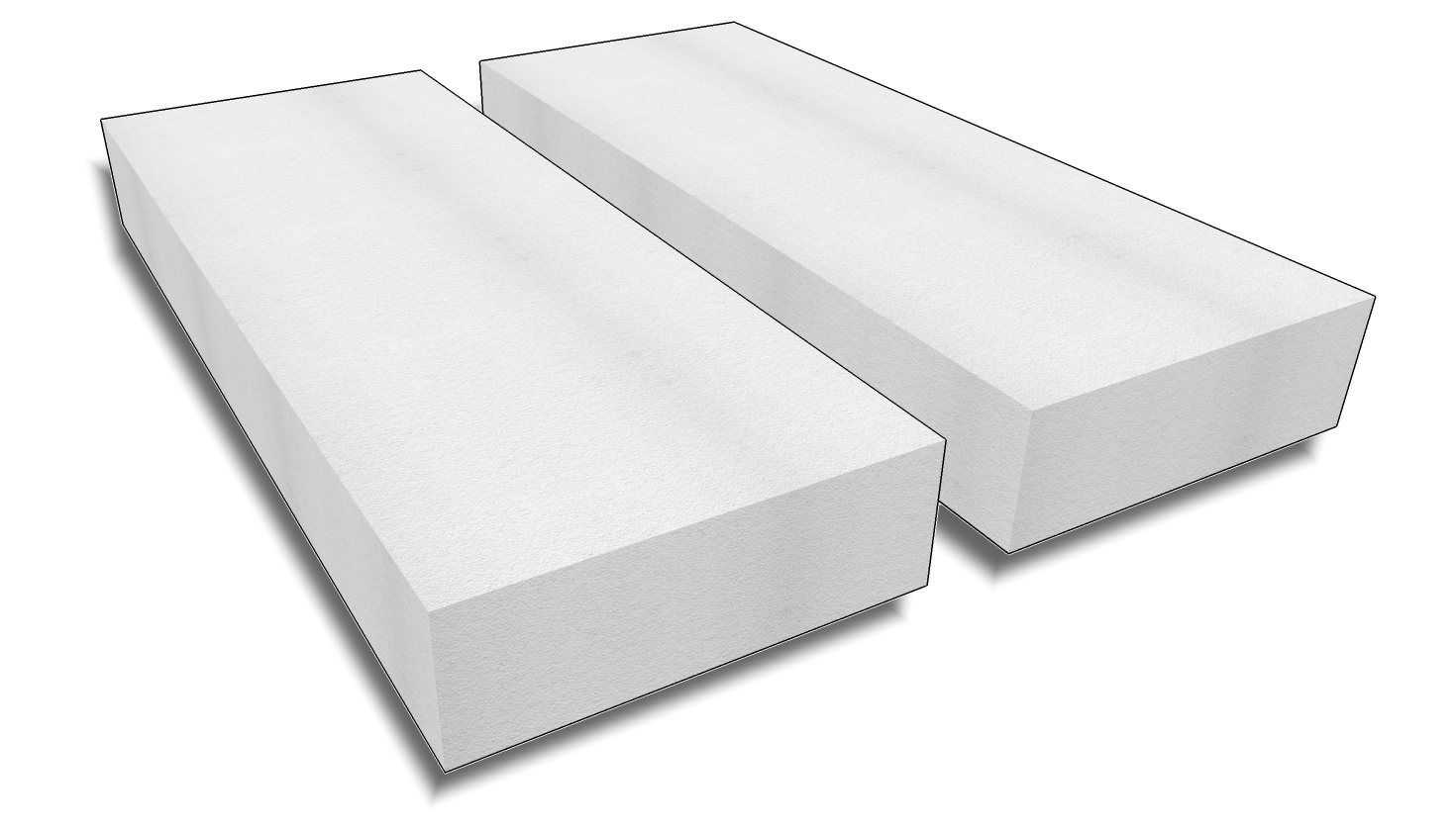 casetón de EPS para losa postensada