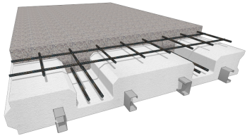 perfil LOSA LITE en EPS para losas estructurales